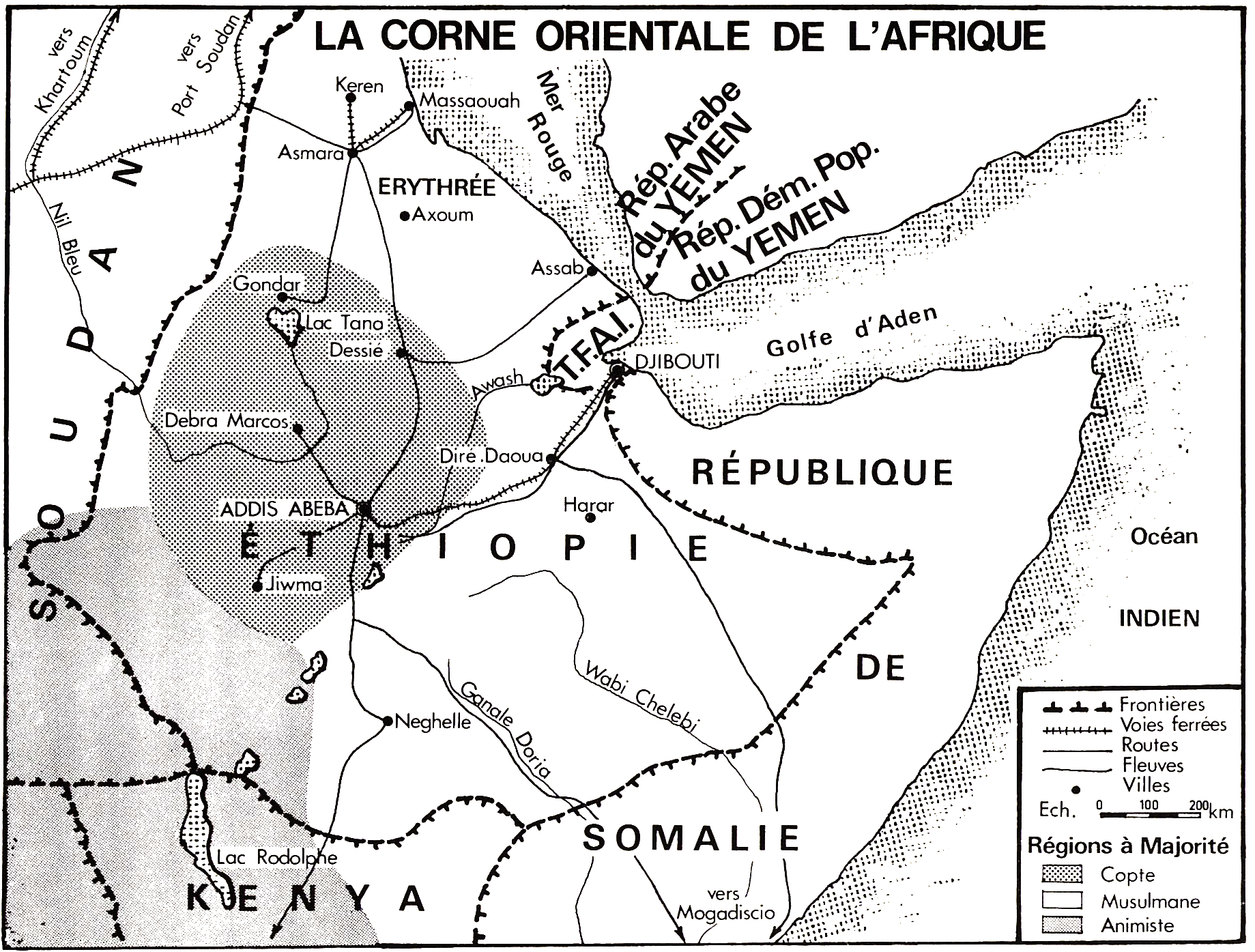 Corne orientale de l'Afrique