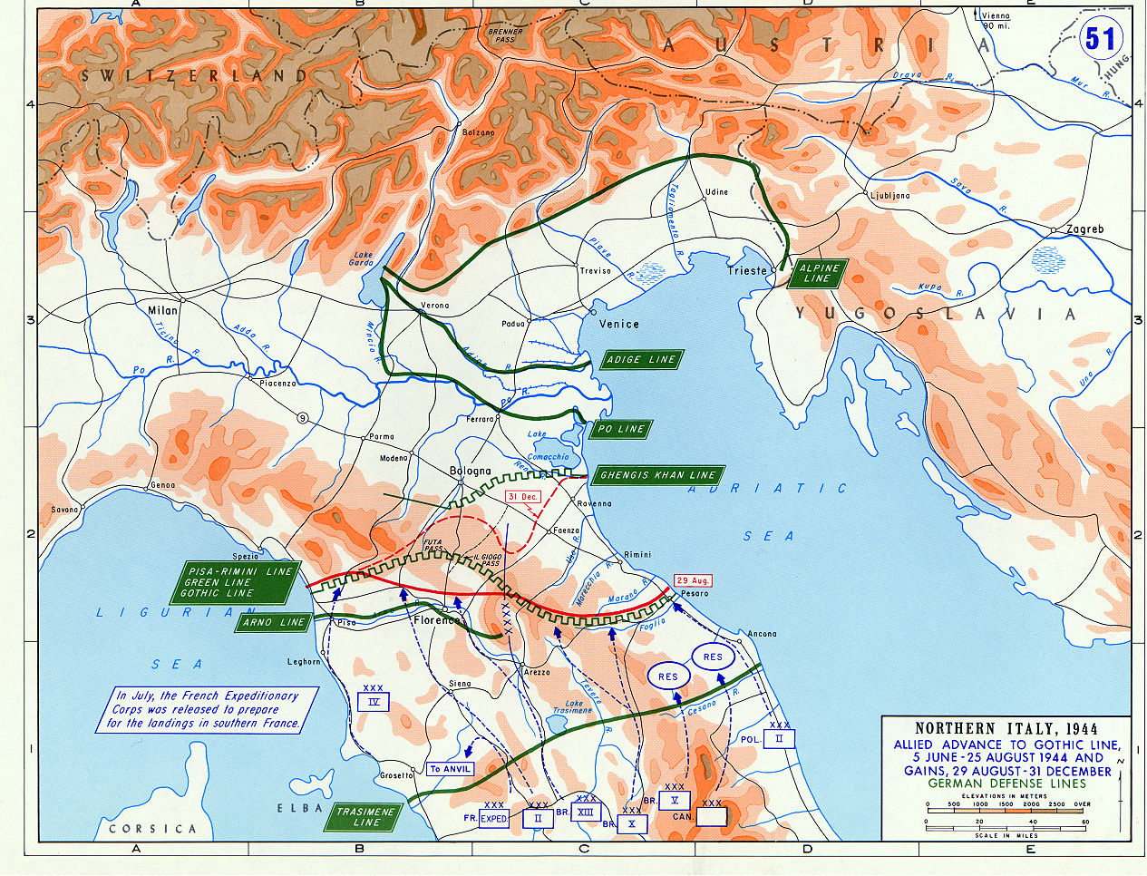 WWII_Italie_1944_defense_allemandes_Nord_Rome