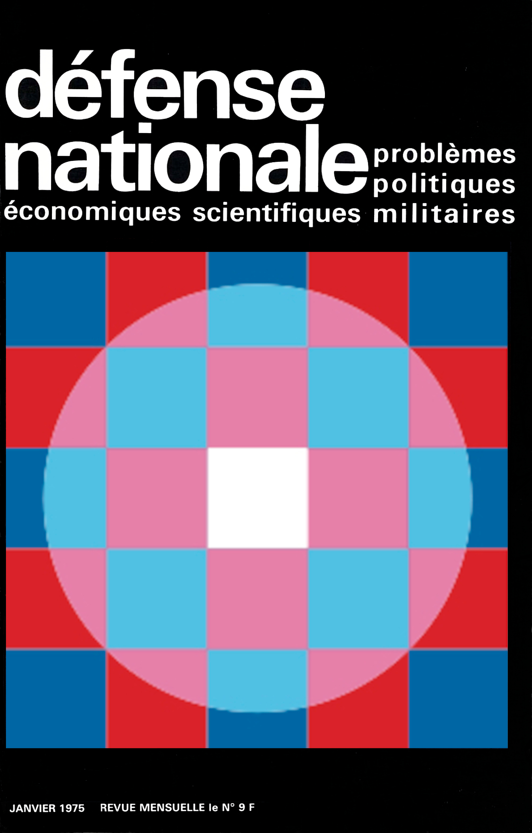 Couverture Janvier 1975