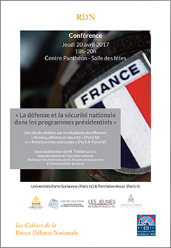 Conférence « La défense et la sécurité nationale dans les programmes présidentiels »