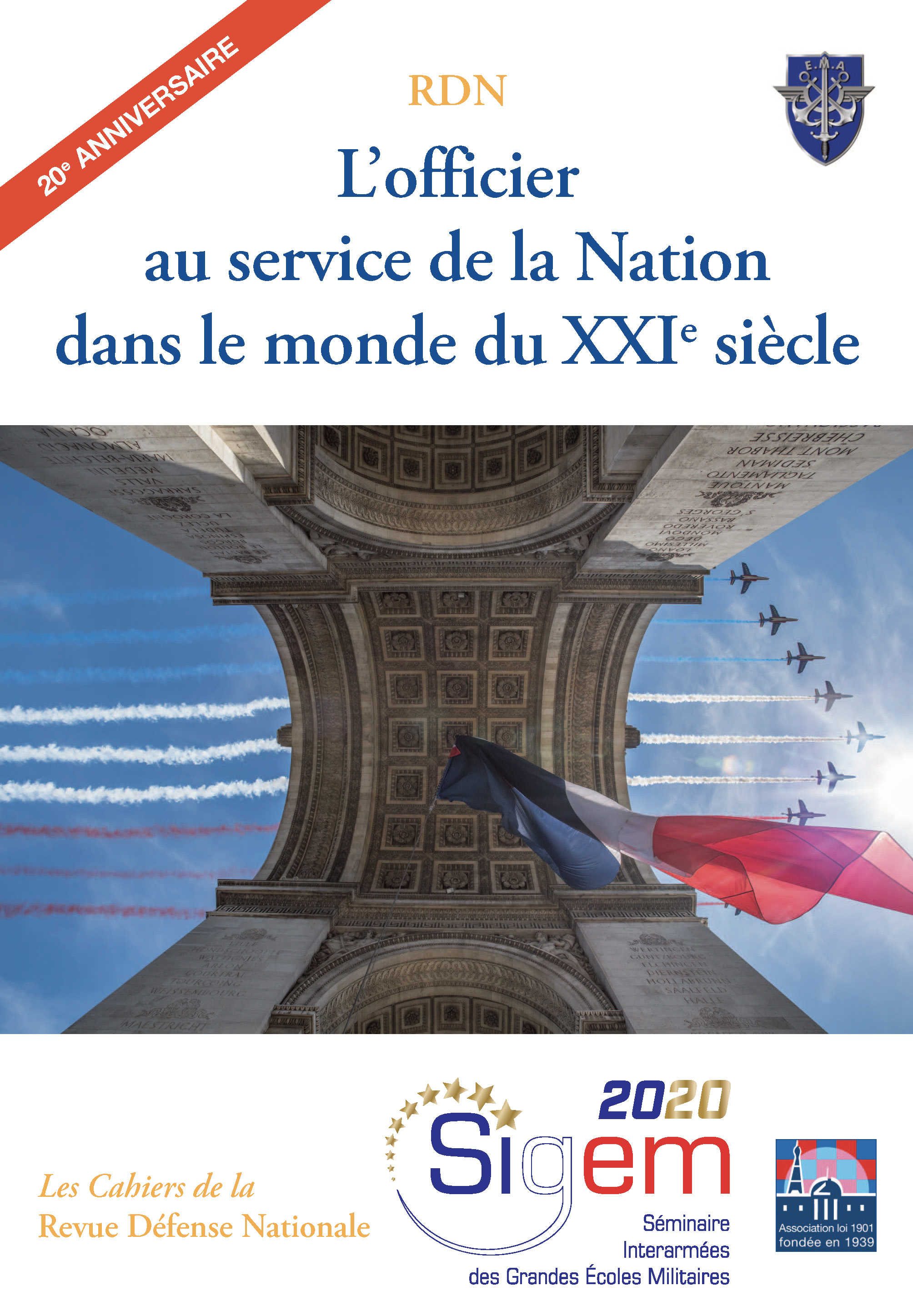 CAH077 - Sigem 2020 - L’officier au service de la Nation dans le monde du XXIe siècle