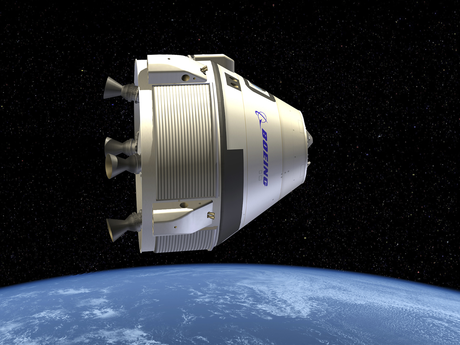 Boeing CST-100 Starliner Vue d'artiste