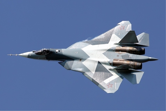 Sukhoi Su-57 - Photo Maxim Maksimov